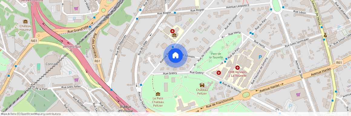 Avenue Peltzer, 33, 4800, Verviers