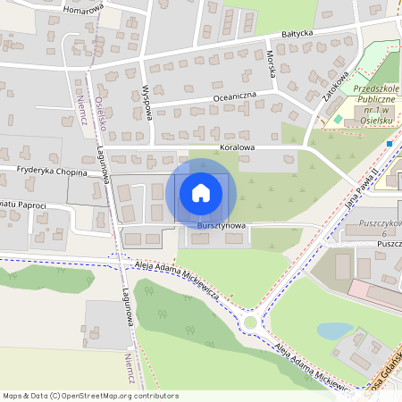 ul. Lagunowa, Osielsko, Osielsko, bydgoski, kujawsko-pomorskie, Niemcz