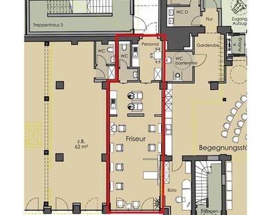 Gewerberäume in Zentraler Innenstadtlage - Foto 3