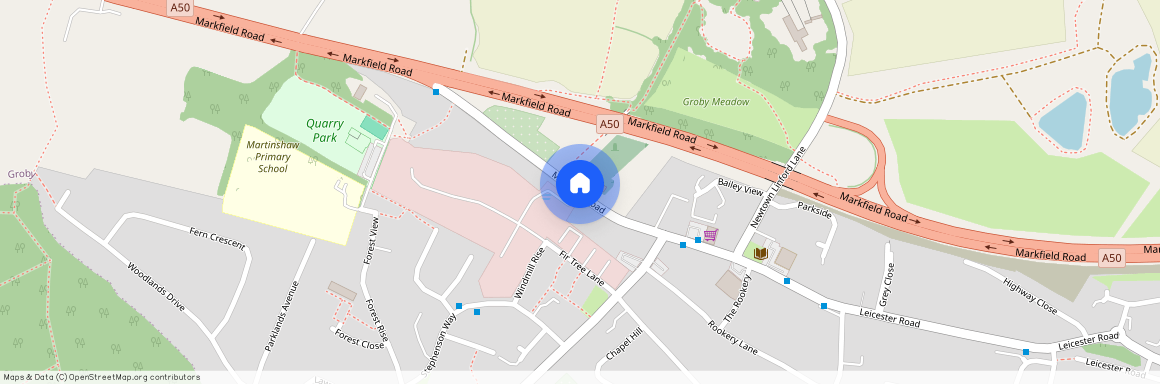 Markfield Road, Groby, Leicester