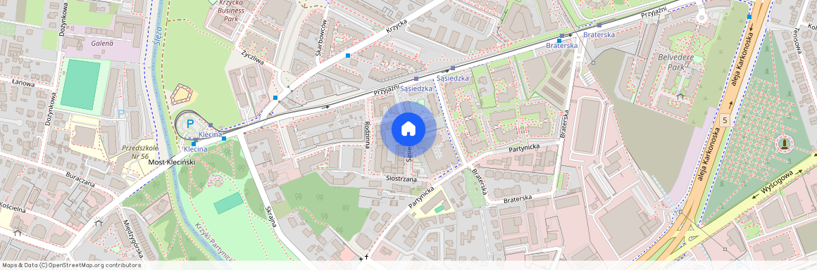 ul. Sąsiedzka, Krzyki, Krzyki, Wrocław, dolnośląskie