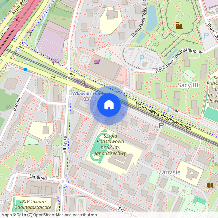 ul. Władysława Broniewskiego, Sady Żoliborskie, Żoliborz, Warszawa, mazowieckie