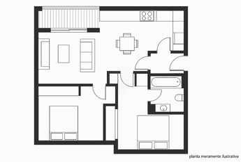Apartamento T2 em Viana do Castelo