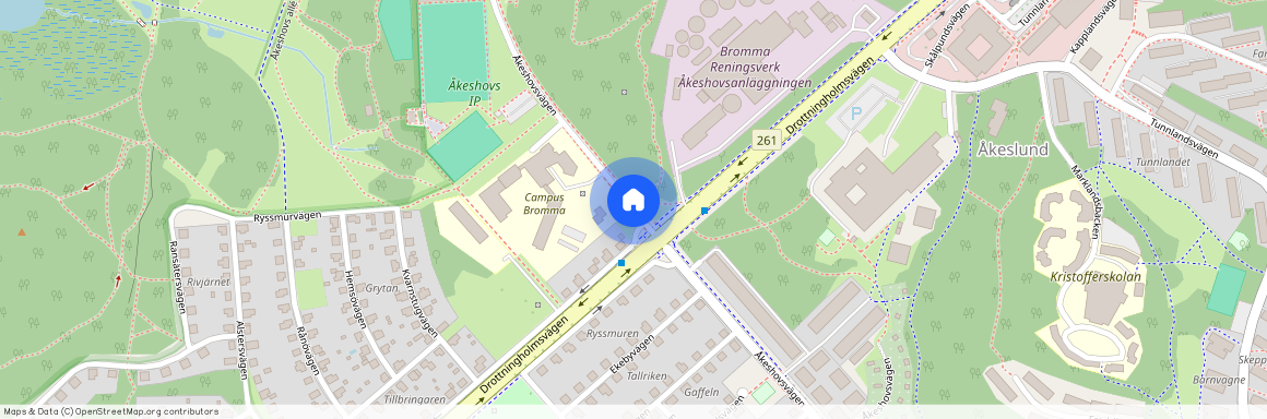 Åkeshovsvägen, Bromma