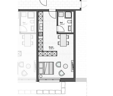 Geniale Wohnung im EG - Photo 3