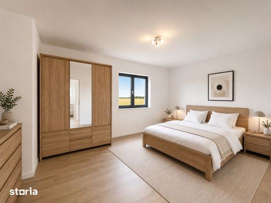 Casă duplex 2 dormitoare 88 mp mobilat Ipotești, Suceava TVA inclus - Photo 1