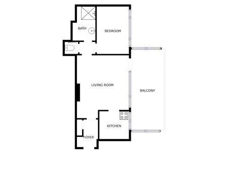 Penthouse met één slaapkamer in Anderlecht - Photo 2