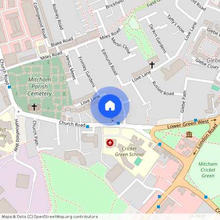 Church Place, London, CR4 3HY, United Kingdom