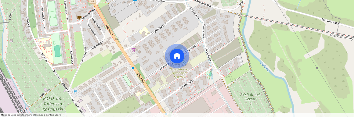 ul. Turawska, Księże, Krzyki, Wrocław, dolnośląskie