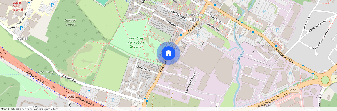 Cray Road, DA14, Sidcup