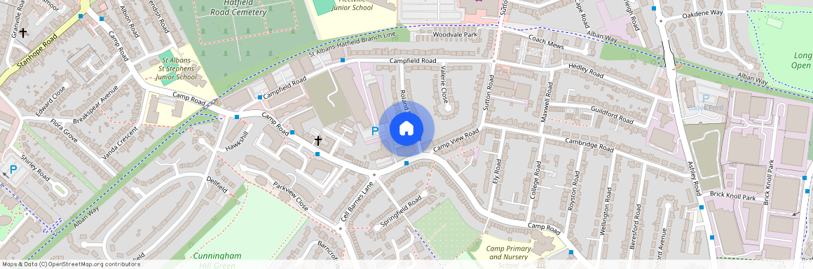 Roland Street, Hertfordshire AL1