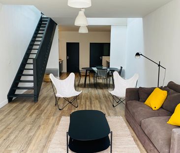 ARCHITECTURE INSOLITE - 1900- Location meublée Maison avec terrasse... - Photo 3