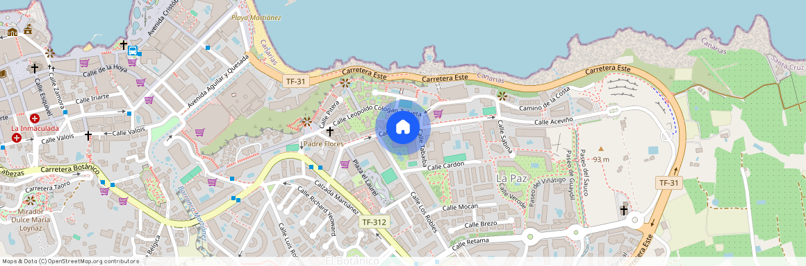 Calle aceviño 6, Distrito Botánico, Puerto de la Cruz