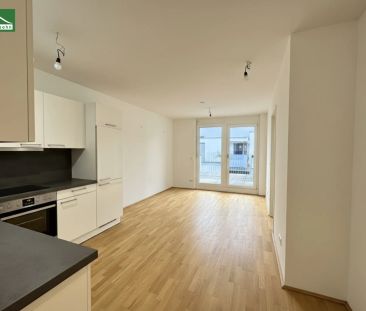 Moderne Architektur trifft Ruhe: 2-Zimmer-Wohnung im Grünen mit Top... - Photo 1