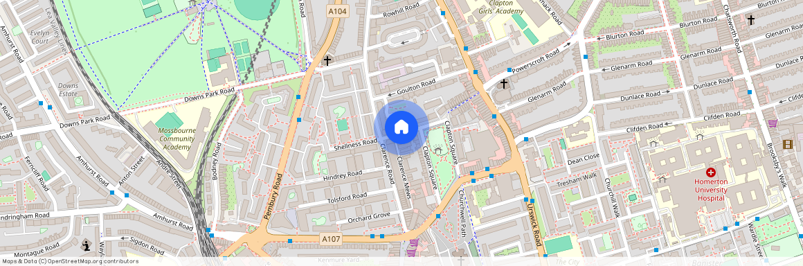 Clarence Place, E5, London
