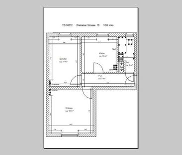 Geräumige 2-Raum-Wohnung in zentraler Lage - VO72 - Foto 1