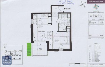 Location Appartement 2 pièces 44m² CHAMBRAY LES TOURS 37170 - Photo 5