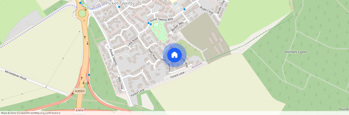 Silks Way, ANDOVER TOWN