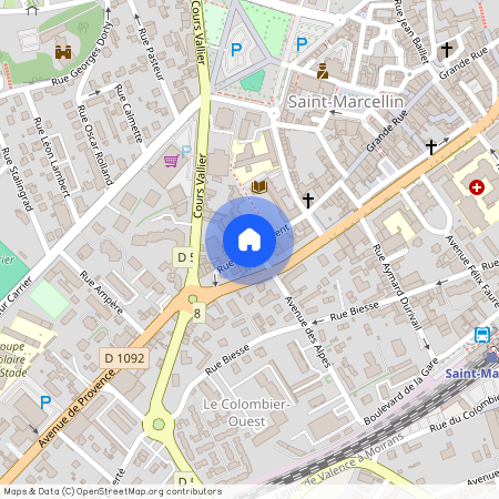 38160, Saint-Marcellin