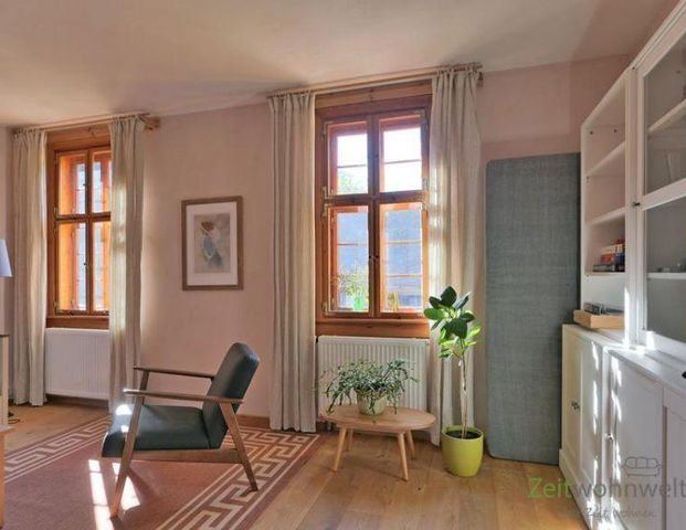 (EF1096_M) Jena: Scheiditz, geschmackvoll möblierte 2-Zimmer-Wohnung mit Balkon in historischem Bauernhaus - Foto 1
