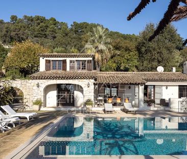 Proche Saint-Paul-de-Vence - Villa provençale avec vue dégagée sur ... - Photo 5