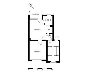 Individuelle 2-Zimmer-Wohnung mit Balkon (WBS erforderlich!) - Foto 6