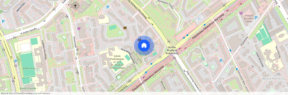 ul. Jana Wasilkowskiego, Ursynów-Centrum, Ursynów, Warszawa, mazowieckie