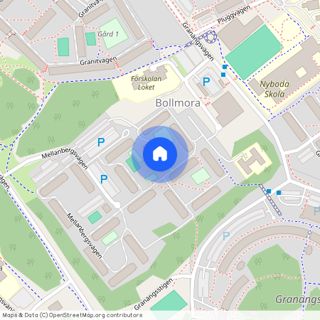 Bollmora, Tyresö, Stockholm, Granängsvägen 17