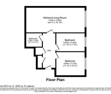 2 bedroom flat to rent - Photo 2