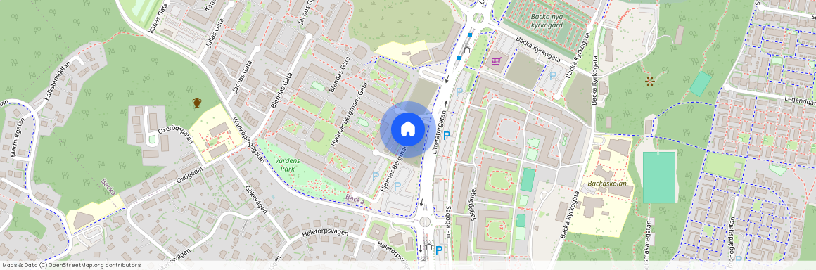 Hjalmar Bergmans gata, Hisings Backa