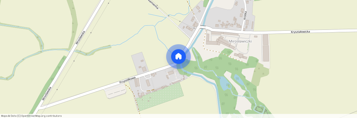 ul. Przysiółkowa, Mirosławice, Sobótka, wrocławski, dolnośląskie