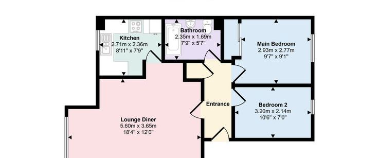 Two Bedroom Ground Floor Apartment for Rent in London, N2 - Photo 1