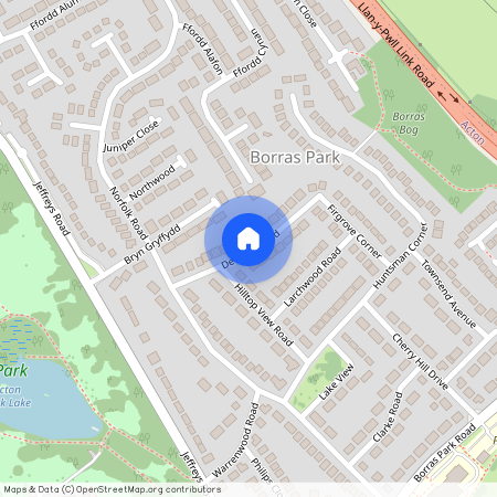 Denning Road, Borras, LL12