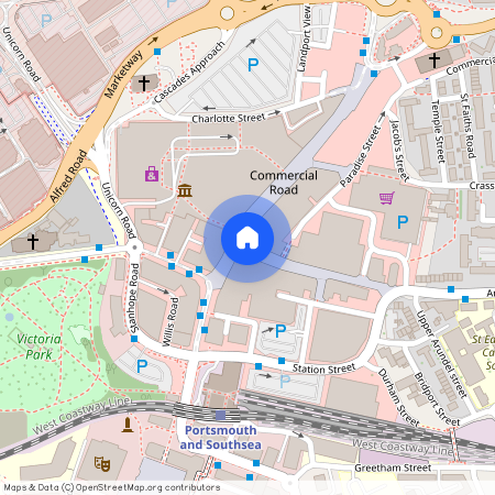 Commercial Road, Portsmouth, Hampshire, PO1