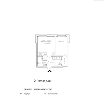 Norra Köpmangatan 32 A, våning 2 - Foto 2