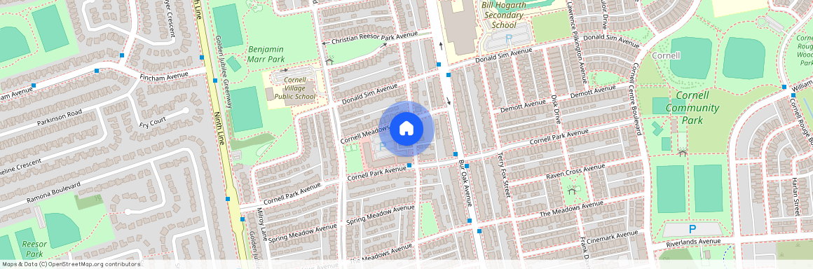 128 WALKERVILLE ROAD, Markham, Cornell