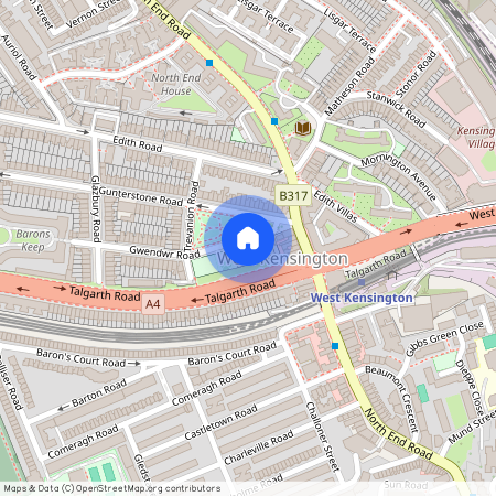 Gwendwr Road, London W14