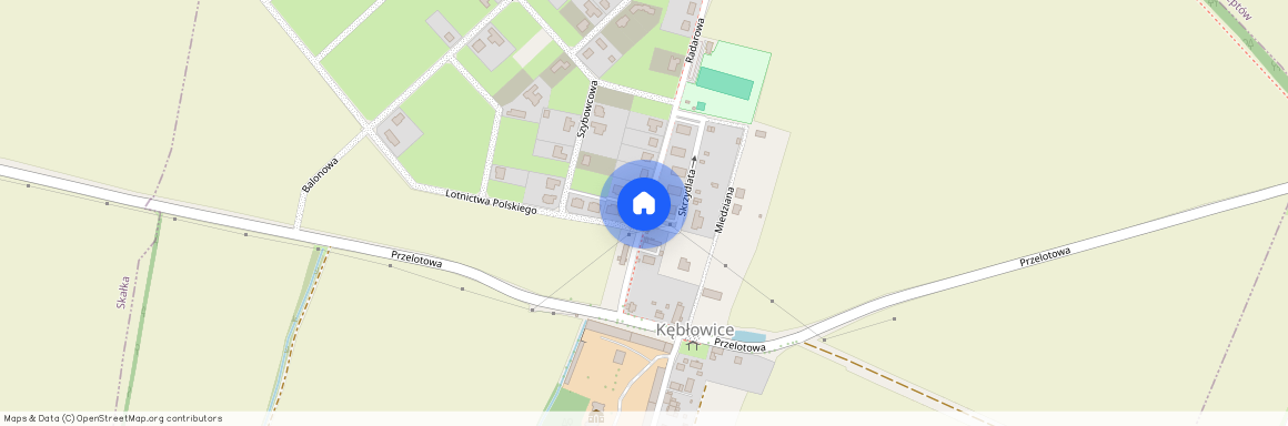 ul. Radarowa, Rybnica, Kąty Wrocławskie, wrocławski, dolnośląskie