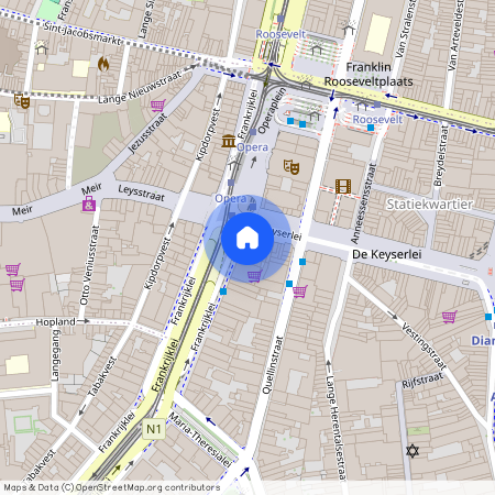 Frankrijklei 5 bus 17.03 | 2000 Antwerpen