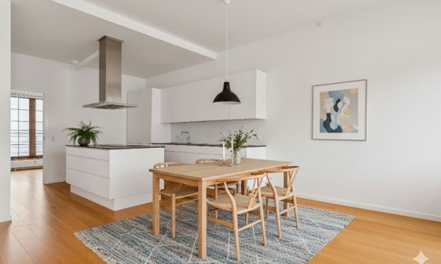 Kæmpe terrasse, altan og 2 badeværelser midt i indre by - Foto 1