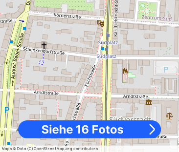 I Attraktive 2-RW in der Südvorstadt I großzügig geschnitten | Einb... - Foto 1