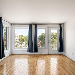 Magnifique et lumineux 4 ½ à louer - Métro Saint-Michel - Photo 2