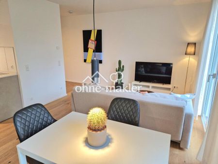 2 Zimmer im EG, möbliert, Terrasse & priv. Garten, Neubau in 2022, - Photo 3