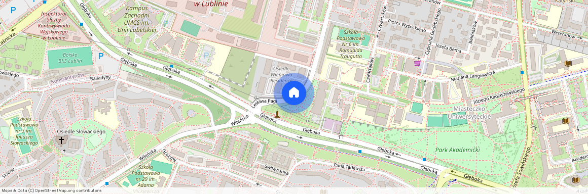 ul. Lesława Pagi, Wieniawa, Lublin, lubelskie