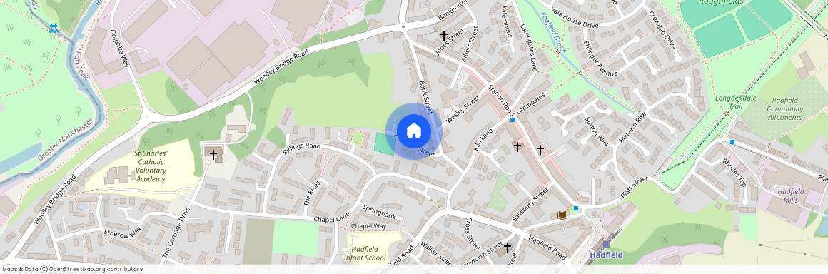 Paradise Street, Hadfield, Glossop