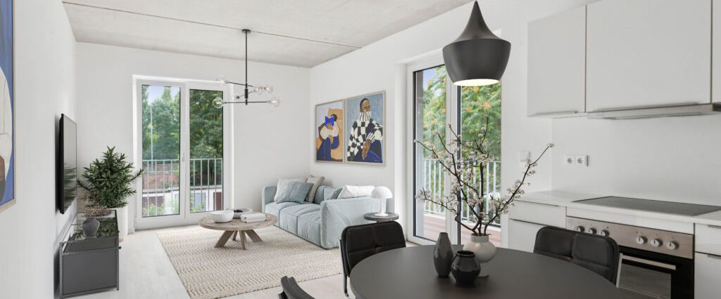 Stilvoll Wohnen - 3-Zimmer Terrassenwohnung mit Garten - Foto 1