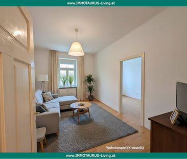 Altbau-Charme mit Grünblick: 2-Zimmer-Wohnung in Top-Lage bei Schlo... - Photo 2