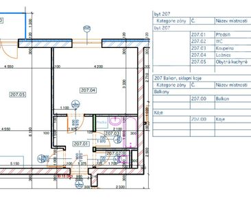 Pronájem bytu 2+kk 58 m², Uherova 948, Chýně - Fotografie 5