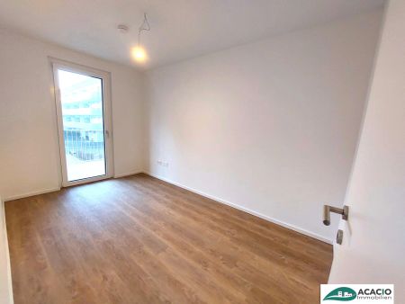 TOP PREIS - neue 3-Zimmerwohnung mit westseitigem Balkon / Neubau / topmodern / Erstbezug - im Grünen wohnen, aber in der Stadt arbeiten - Tiefgarage vorhanden! - Photo 4