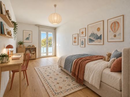 4.5 Zimmer, 105 m², 1. Stock - Foto 3